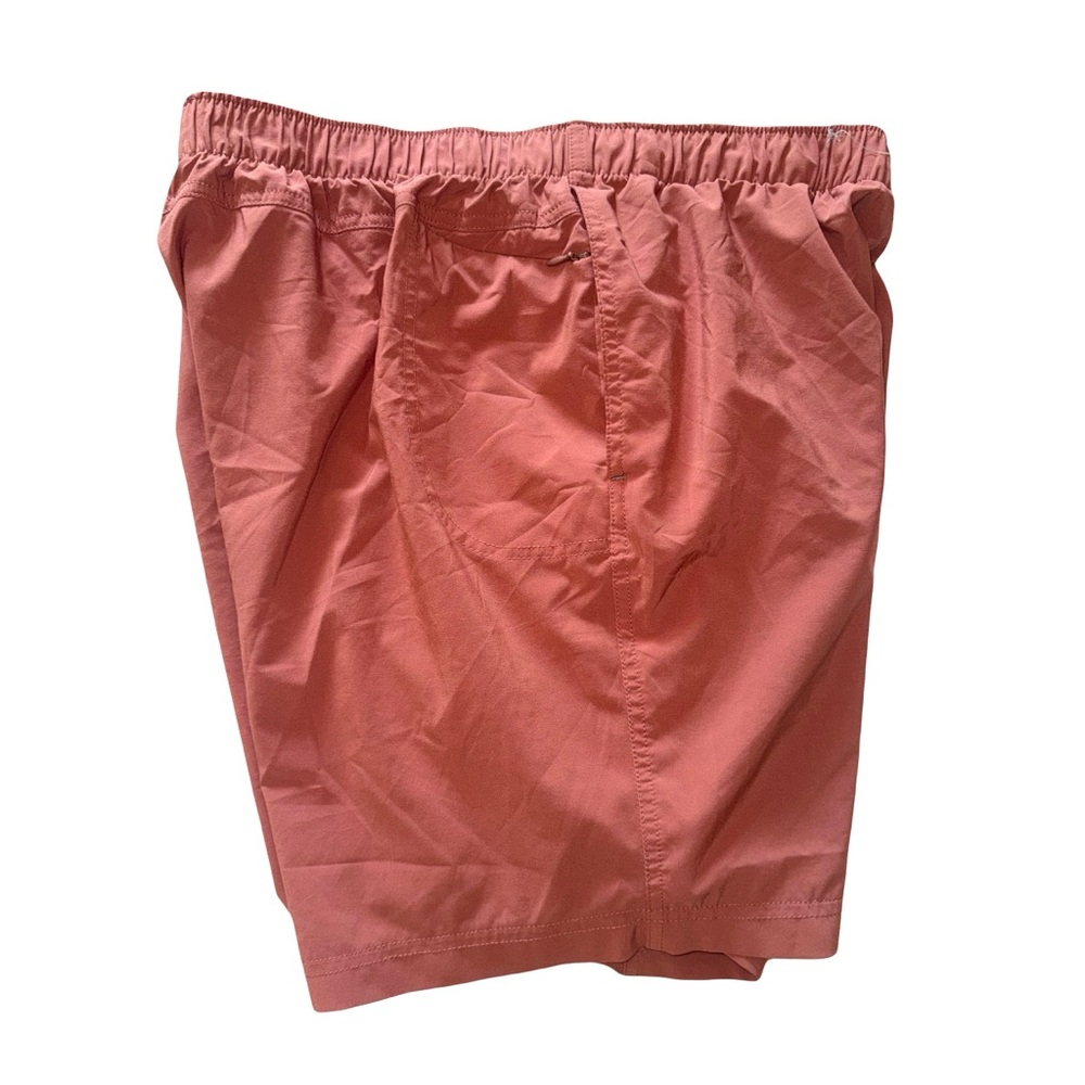 Free Fly Men's Bamboo-Lined Active Breeze Short 7" Inseam Adobe Red Med